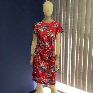 VGUC Shelby&Palmer Floral Wrap Dress